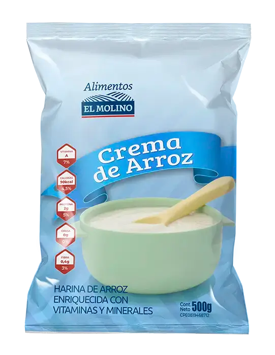 crema de arroz el molino